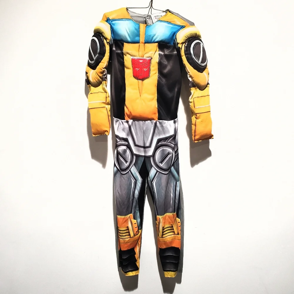Hasbro Transformers Bumblebee Rescue Bot Halloween Costume Pretend Play 3T-4T